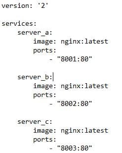 Örnek Docker Compose Yml Dosyası